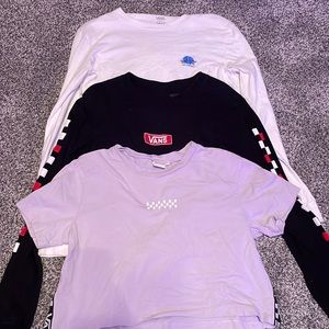 3 Vans Tops